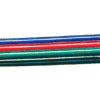 LED-CABLE RGB Μονός adaptor για ταινίες Led RGB 5050 με καλώδιο και pins για δυνατότητα σύνδεσης με RGB Controller Dimmer 2