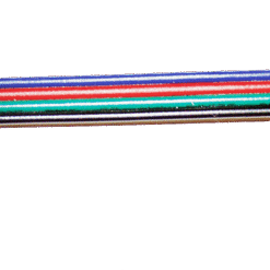 RGB-CONNECTOR CABLE-1 Μονός connector για ταινίες Led RGB 5050 με καλώδιο και pin