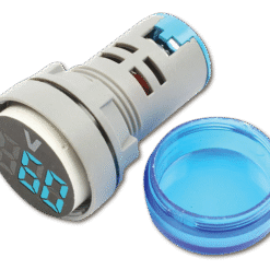 VM-5-60VDC BLUE Ψηφιακό βολτόμετρο 5-60V DC χρώμα μπλε