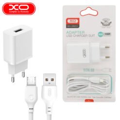 XO-L99 MICRO USB Τροφοδοτικό-φορτιστής 5V 2.4A με καλώδιο MICRO USB