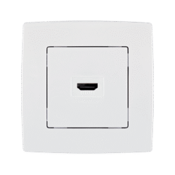 CITY PRIZA HDMI ΛΕΥΚΟ ΜΕΤΑΛΛΙΖΕ