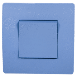 EL BASIC TG102 1 BUTTON 2 WAY SWITCH BLUE-OLD