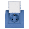 EL BASIC TZ107C GERMAN STANDARD SOCKET WITH COVER