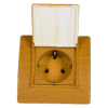 EL BASIC TZ107C GERMAN STANDARD SOCKET WITH COVER 2