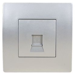 EL BASIC TZ112 COMPUTER LINE SOCKET SILVER GREY-OL