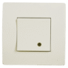 EL BASIC TG114 1 BUTTON 1 WAY SWITCH WITH LIGHT CR 2
