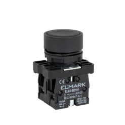 ECONOMIC BUTTON EL2-BA 21 NO BLACK