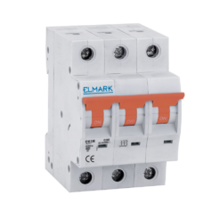 MINIATURE CIRCUIT BREAKER C63R 40A 3P 6kA CURVE C