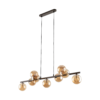 TK LIGHTING CHANDELIER ESTERA 4340 9XG9 BROWN 2