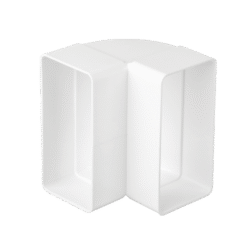 EL02-524 VERTICAL 90° BEND FOR FLAT DUCTS 220x55