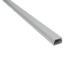 2m. 15X10 PLASTIC CABLE TRUNKING CT2 GREY