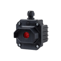 ΚΟΥΤΙ ΜΕ 1 ΚΟΚΙΝΗ ΛΥΧΝΙΑ ΜΕ 1 ΕΙΣΟΔΟ, IP65