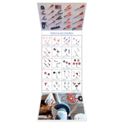 ADVERTISING STAND- 26 TOOLS & ACCESSORIES