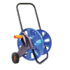 EMPTY HOSE REEL FOR 30M 1/2 WHIT WHEELS, BLUE 1