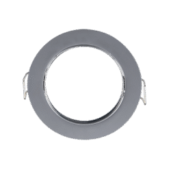 ΣΤΡΟΓΓΥΛΟ ΣΠΟΤ ΧΡΩΜΙΟ, ΜΕΤΑΛΛΙΚΟ 80X80