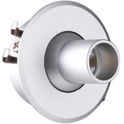 EL-CF03 LED CABINET LIGHT 12V/1W 4000K D39MM, SI.