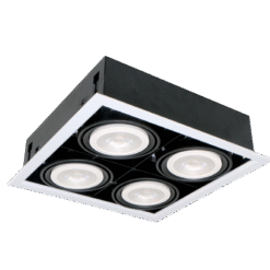 ΦΩΤΙΣΤΙΚΟ QUAD412 12W 4XE27 2700K ΛΕΥΚΟ