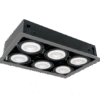 QUAD6 PAR30 6ХE27 DARK GREY 1