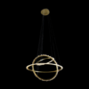 CORONA LED PENDANT 104W 3000K 860MM, GOLD 1