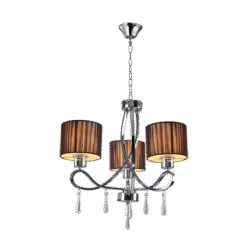 LILLY ΠΟΛΥΦΩΤΟ 3XE27 ΧΡΩΜΙΟ D550X540mm