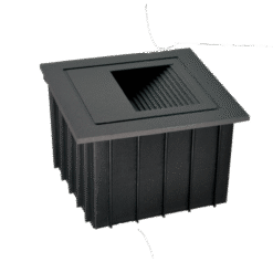 GRF011 LED 2W 3000K IP65 ΜΑΥΡΟ