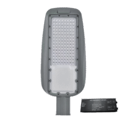 PRAGUE SMD LED ΦΩΤΙΣΤΙΚΟ ΔΡΟΜΟΥ 100W 5500K IP65+ ΚΙΤ ΑΣΦΑΛΕΙΑΣ