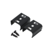 EL-28ECCR CLIPS FOR PROFILE EL-28CR, BLACK, SET 2