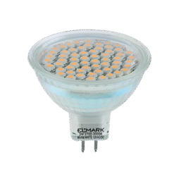 LED ΛΑΜΠΤΗΡΑΣ LED60SMD3528 3W GU5,3 12V ΚΙΤΡΙΝΟ