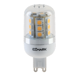 LED ΛΑΜΠΤΗΡΑΣ LEDG9 T30 4W G9 230V ΛΕΥΚΟ ΘΕΡΜΟ
