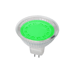 LED ΛΑΜΠΤΗΡΑΣ MR16 SMD2835 3W G5,3 230V 3000K ΠΡΑΣΙΝΟ