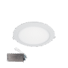 LED ΠΑΝΕΛ ΣΤΡΌΓΓΥΛΟ 18W 6500K IP44+ ΚΙΤ ΑΣΦΑΛΕΙΑΣ 1