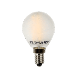 LED ΛΑΜΠΤΗΡΑΣ GLOBE G45 FILAMENT 2W E14 230V 2700K ΜΑΤ