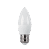 ΛΑΜΠΤΗΡΑΣ LED ΚΕΡΑΚΙ C37 SMD2835 8W E27 230V ΘΕΡΜΟ ΛΕΥΚΟ