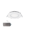 STELLAR LED ΠΑΝΕΛ ΣΤΡΟΓΓΥΛΟ ΧΩΝΕΥΤΟ 6W 6500K+ ΚΙΤ ΑΣΦΑΛΕΙΑΣ 1