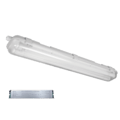 BELLA ΦΩΤΙΣΤΙΚΟ ΜΕ LED ΣΩΛΗΝΑ (1200mm) 2X18W 4000K-4300K IP65 ΜΕ ΜΠΛΟΚ