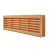EL02-130 DOOR GRILLE 115x430MM, BEIGE 1