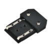 EL-EC END CAP FOR ULTRA SLIM MAGN. RAIL BLACK 2