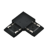 EL-LC L-CONNECTOR FOR ULTRA SLIM MAGN. RAIL BLACK