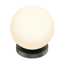 ADAM ΕΠΙΤΡΑΠΕΖΙΟ ΦΩΤΙΣΤΙΚΟ 3W ΜΑΥΡΟ ΜΕ ΝΤΙΜΕΡ & ΜΠΑΤΑΡΙΑ