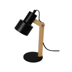 ALANI TABLE LAMP 1XE14, BLACK
