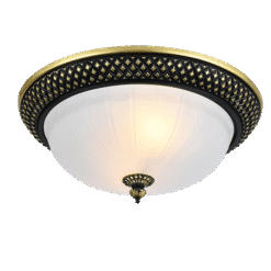 PETRA L ΠΛΑΦΟΝΙΕΡΑ 3XE27 480mm ΜΑΥΡΟ