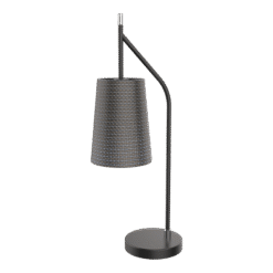 THERA ΕΠΙΤΡΑΠΕΖΙΟ ΦΩΤΙΣΤΙΚΟ 1ХЕ14 ΜΑΥΡΟ/ΧΡΩΜΙΟ