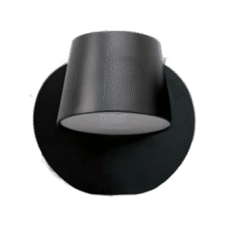 MALIA LED ΑΠΛΙΚΑ 1X12W 4200K ΜΑΥΡΟ