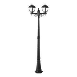 PAUL ΦΑΝΑΡΙ ΣΤΑΝΤ 2XE27 ΜΑΥΡΟ H2174 IP44