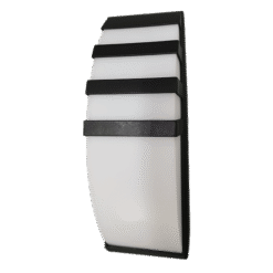 GRF343 ΑΠΛΙΚΑ 1XE27 IP44 ΜΑΥΡΗ