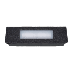 NINA LED АΑΠΛΙΚΑ ΧΩΝΕΥΤΗ ΤΟΠΟΘΕΤΗΣΗ 7.5W CCT IP55 ΜΑΥΡΟ