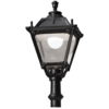 TOBIA POST LIGHT 30W CCT BLACK