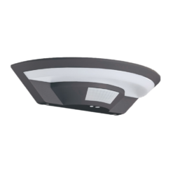 ST57B LED PIR SENSOR LAMP 120° 15W 4000K BLACK