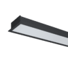 LED ΠΡΟΦΙΛ ΧΩΝΕΥΤΟ S48 24W 6500K 1200MM ΜΑΥΡΟ
