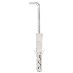 EXPANSION PLUG L-HOOK Wkret-met BP 10X60 5pcs/bl